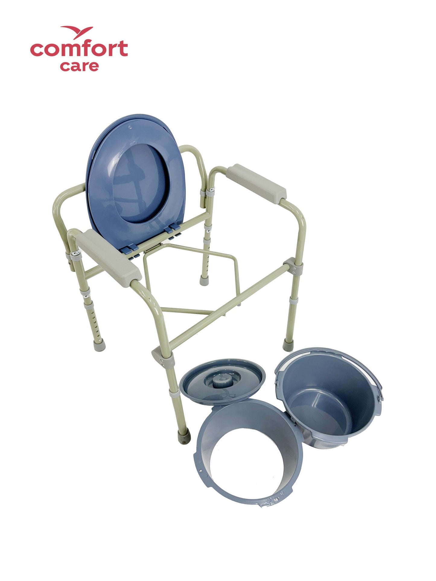 Comfort Care Deluxe Folding Commode