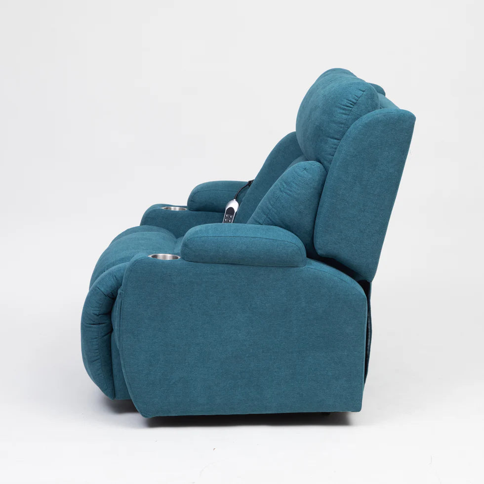 Comfort Care Vigo Max 2 Motor Power Lift Recliner - Petrol Green